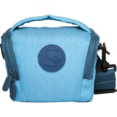 Smile Smart Tiny Bag Blaue Kameratasche