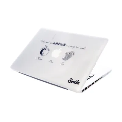 Transparente Smile-Hülle für MacBook Air 13"