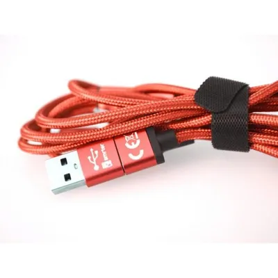 Kabel Smrter Hydra ULTRA USB A/USB C zu USB C/Micro USB-A/Lightning 1,2 m Rot