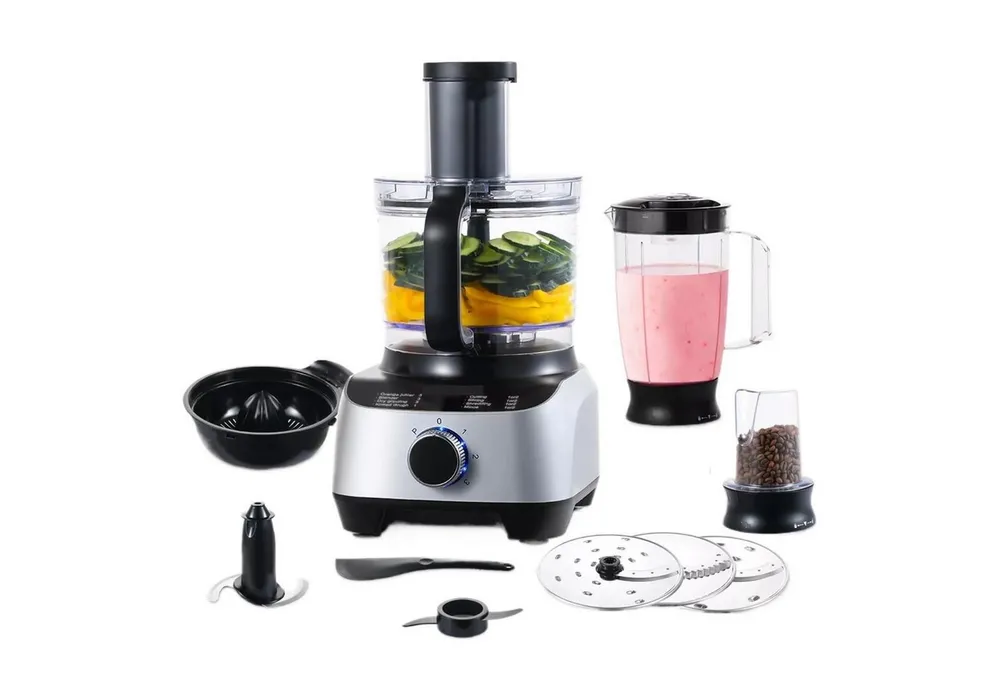 SNDOAS Küchenmaschine, 1300 W, 3,5 l Schüssel, 1300 W Leistungsstarker Küchenhelfer mit Schneebesen
