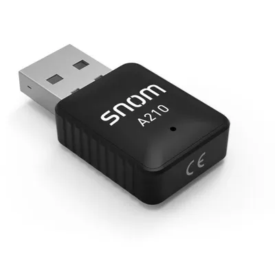 Netzwerkkarte Snom A210 USB Wi-Fi 5 Dual Band 433 Mbit/s Schwarz