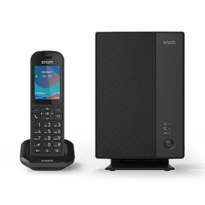 DECT-Basisstation Snom M253 VoIP 300 m 10 Headsets PoE