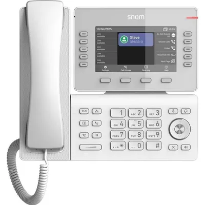 VoIP-Telefon Snom D815WB 5" Weiß WLAN Bluetooth