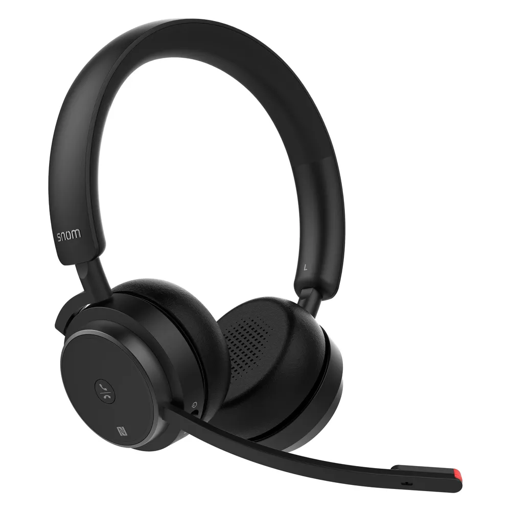 Snom A350D kabellose Bluetooth 5.2 USB-C und USB-A Büro-Kopfhörer