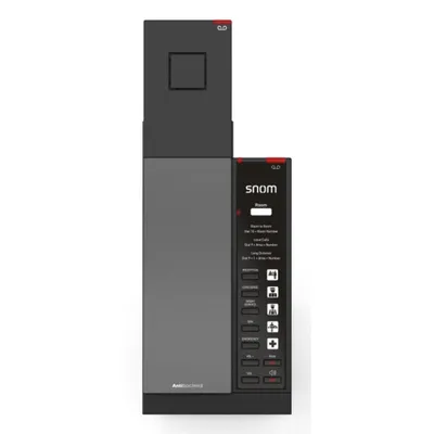 Telefon Snom HD341A Kabellos Antibakteriell Schwarz