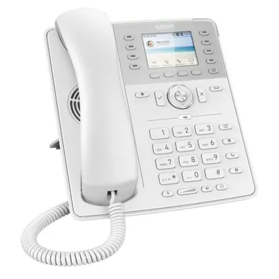 IP-Telefon Snom D735 Weiß Gigabit Ethernet TFT-Display