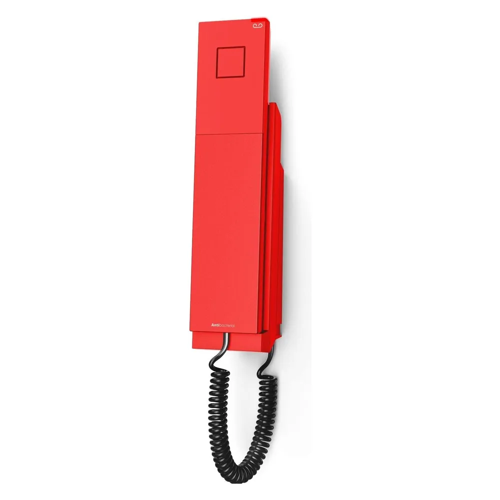 VoIP-Telefon Snom E303 Rot Lautsprecher PoE Wandmontage