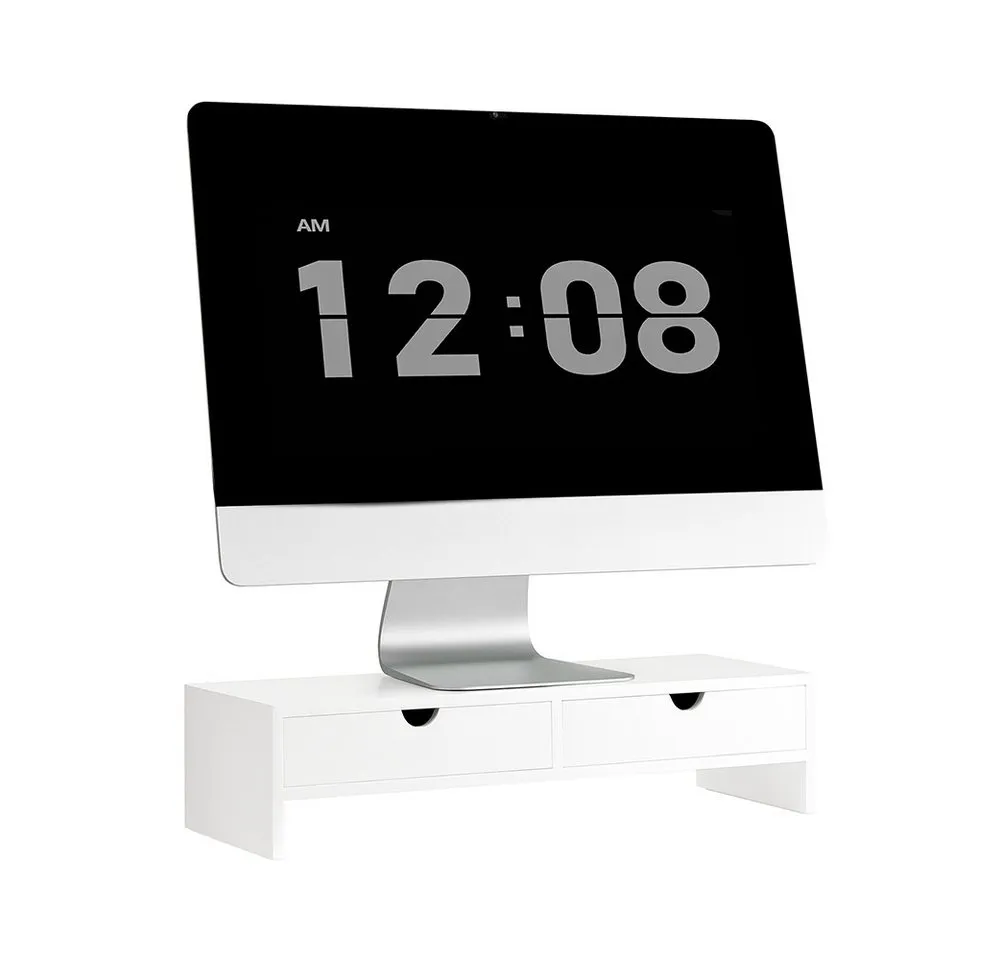 SoBuy Monitor-Halterung BBF02, Schreibtisch Organizer Bildschirmerhöhung Monitor Ständer, (Bildschirm Ständer Monitorerhöhung Bildschirmerhöher Monitorständer)