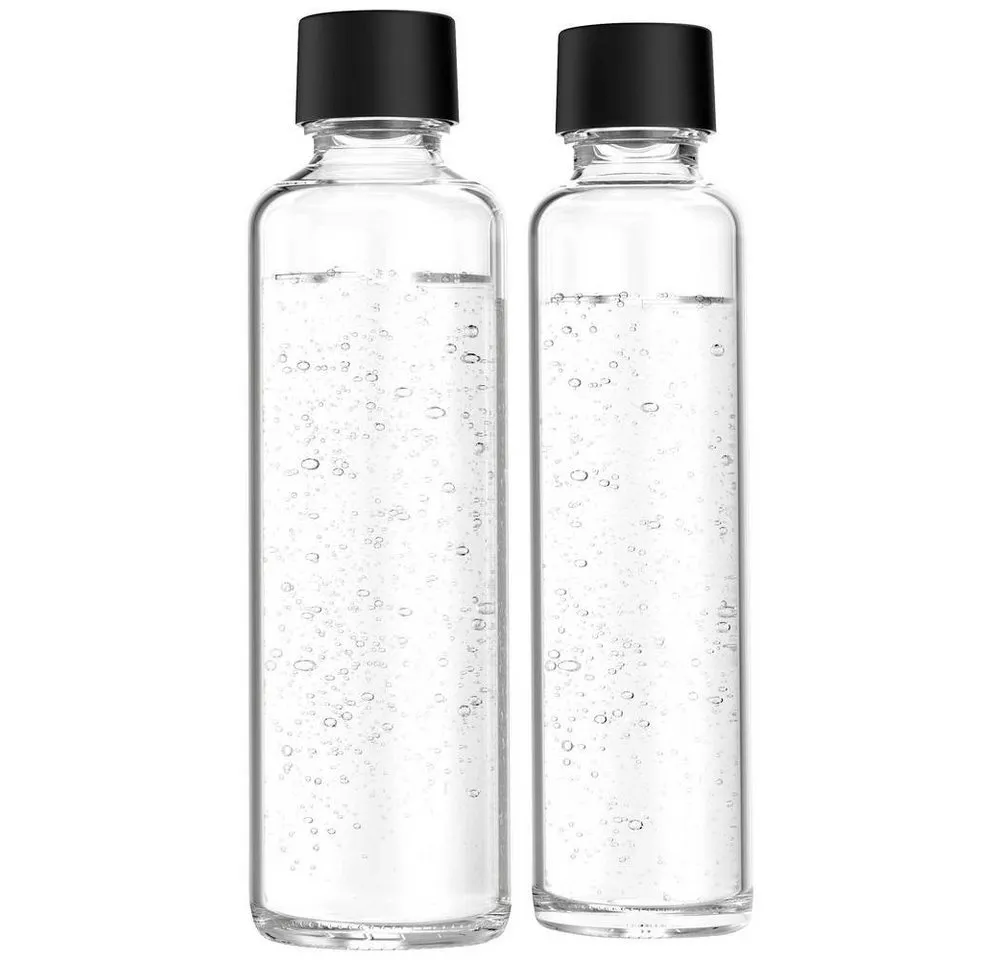 Sodapop Wassersprudler GLAS-FLASCHEN 0.6L+0.85L 2ER LOGAN 10026033