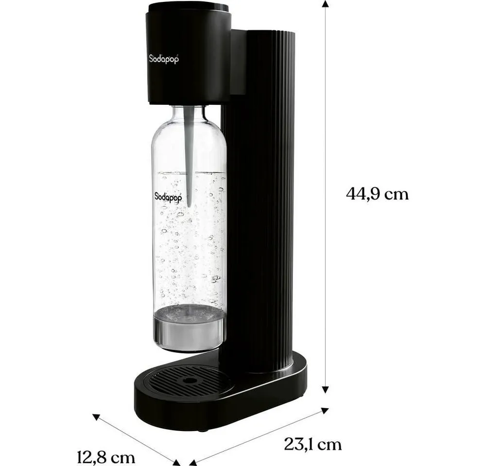 Sodapop Wassersprudler Wassersprudler Schwarz 10033374