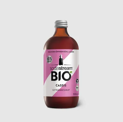 BIO Cassis 500 ml Getränkesirup