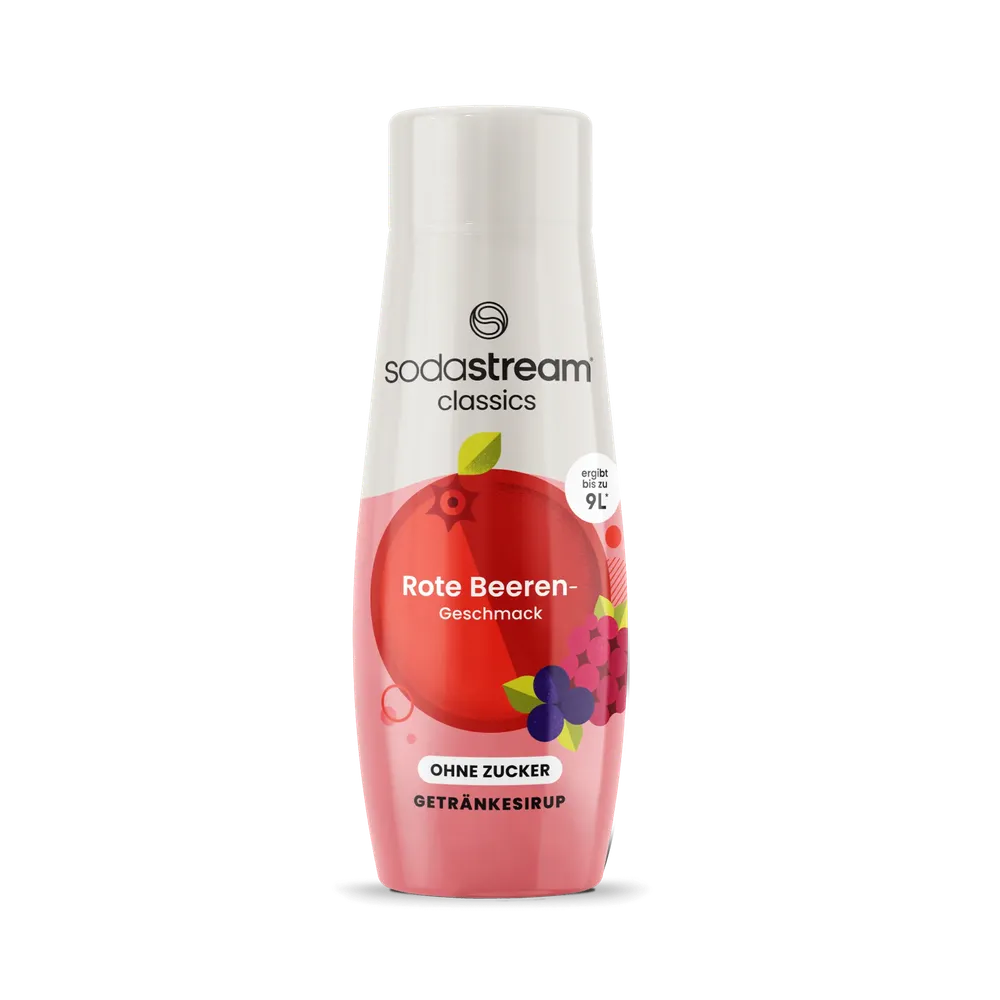 classics Rote Beeren ohne Zucker Getränkesirup
