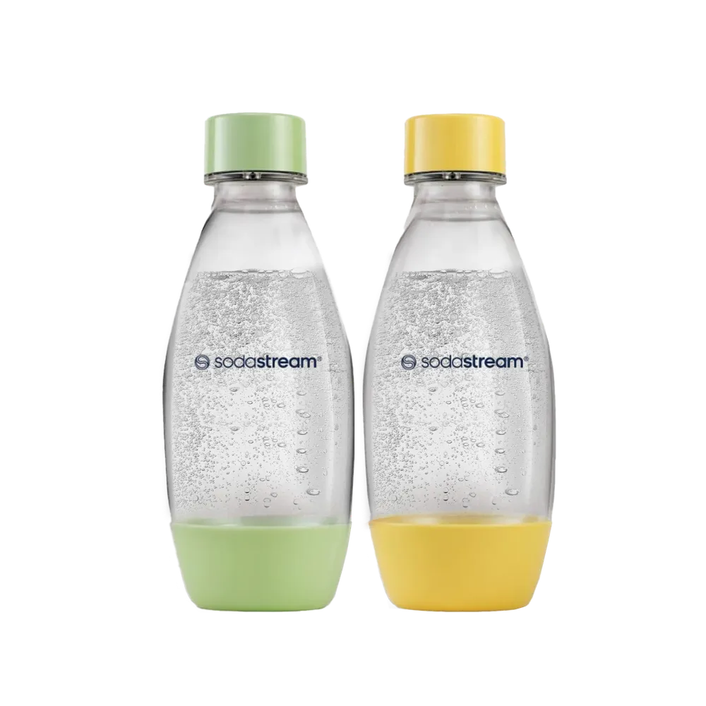 Kunststoffflasche FUSE grün/gelb 0,5L