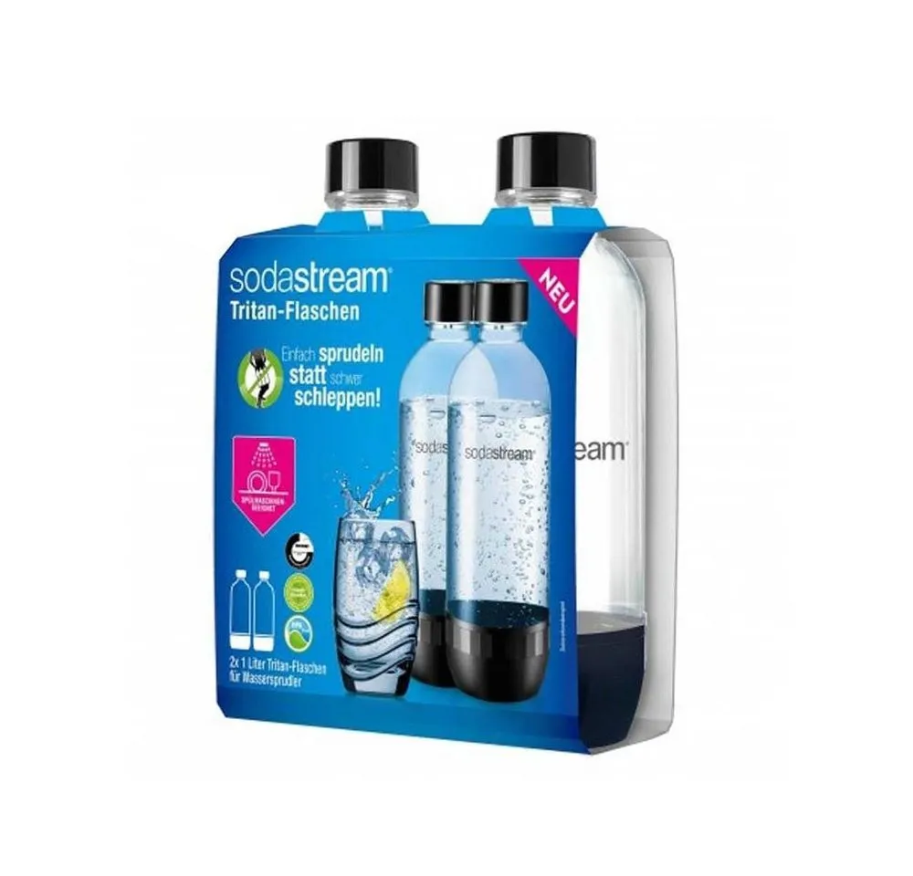 SodaStream Wassersprudler 2 Flaschen 1 Liter