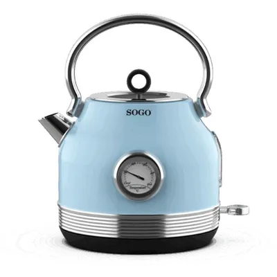 Wasserkocher Sogo KET-SS-7761 1,8 L Blau Edelstahl 2200 W
