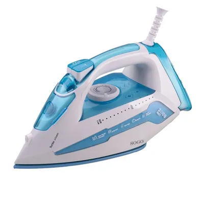 Sogo SS-6330 Dampfbügeleisen, 2800 W, Weiß