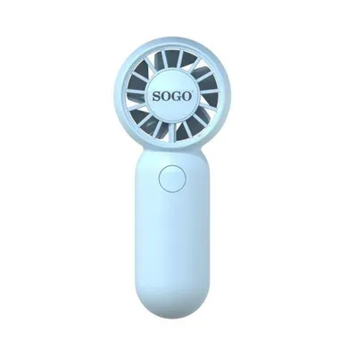 Mini-Handventilator SOGO VEN-SS-21145-BL 3W 3 Stufen BLDC Wiederaufladbar Blau