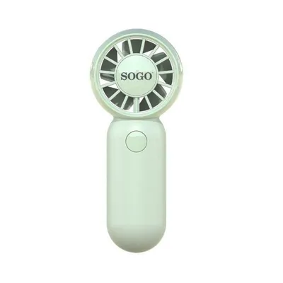 Mini-Handventilator SOGO VEN-SS-21145-GR 3W 3 Stufen BLDC Leise Wiederaufladbar
