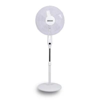 Standventilator SOGO VEN-SS-21370 60W 40cm 3 Stufen Fernbedienung Timer Höhenverstellbar