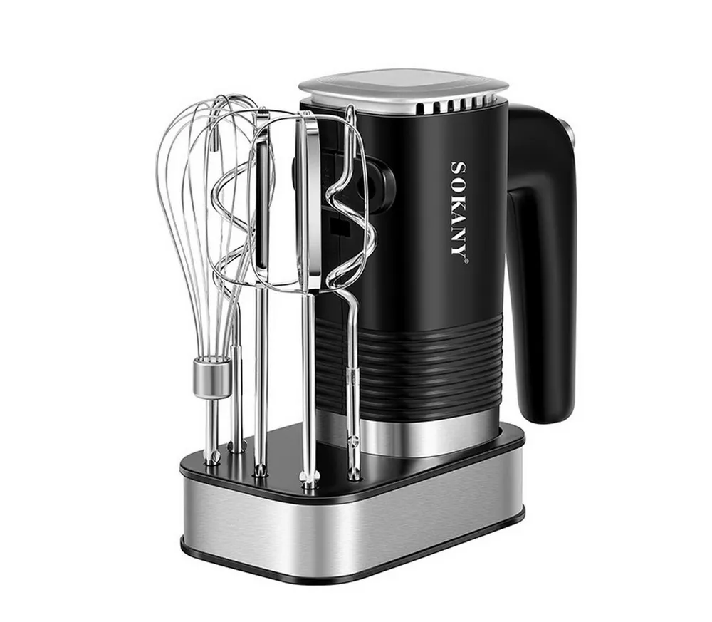 SOKANY Handmixer 3 in 1 800W Handrührgerät Handrührer, 5 Geschwindigkeiten, 800 W
