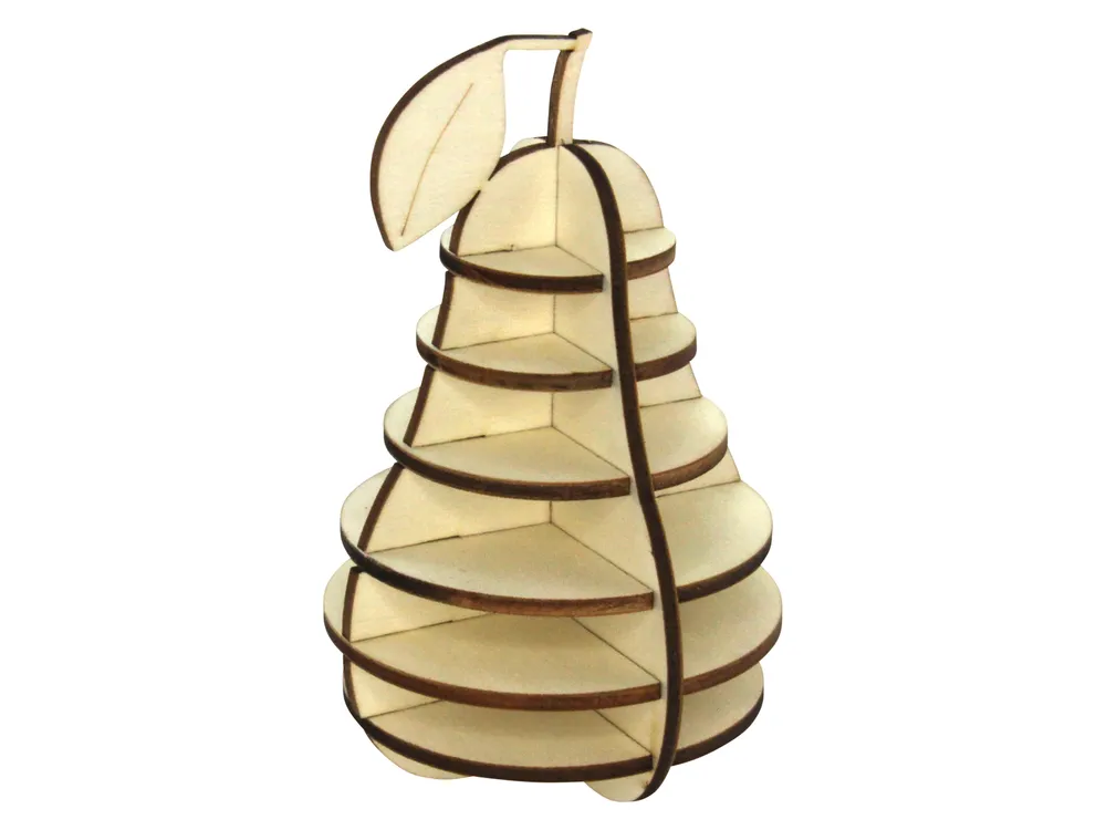 SOL-EXPERT 3D Holz Puzzle Birne