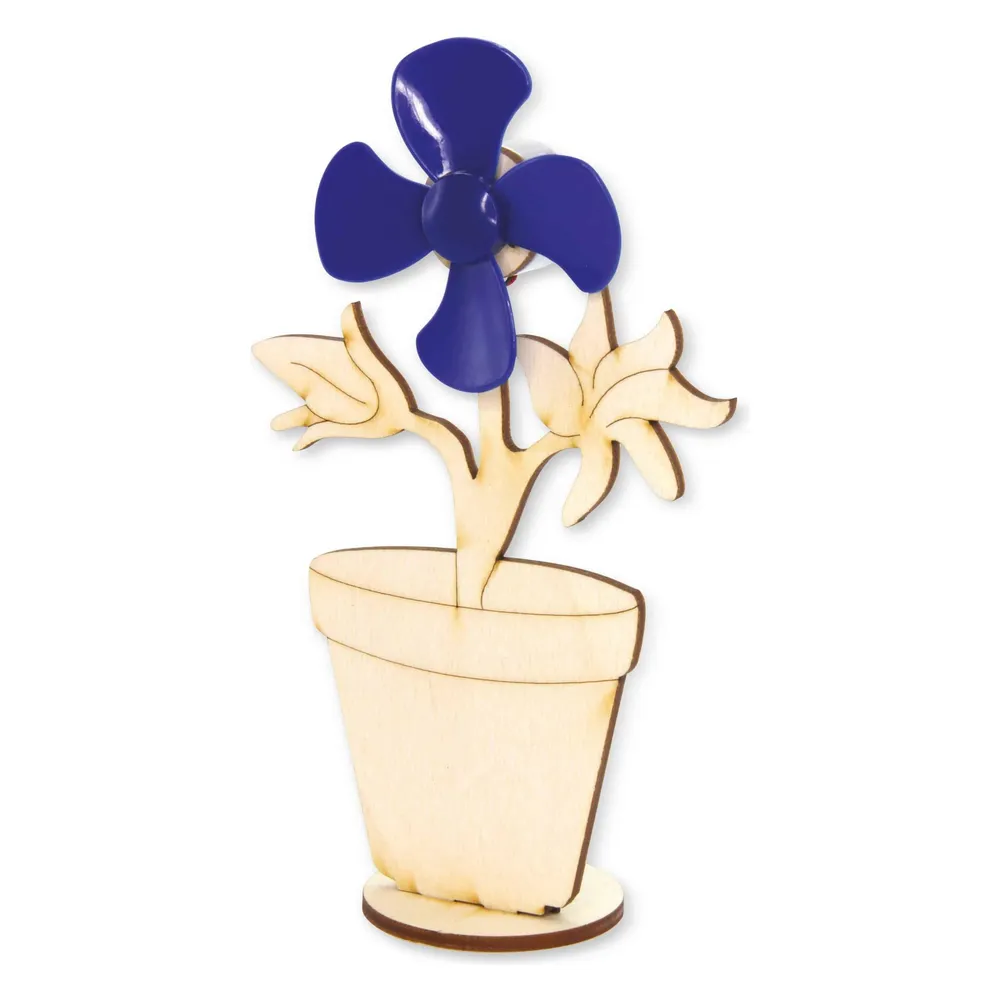 SOL-EXPERT Bausatz, Solar-Blume "Blauer Enzian"