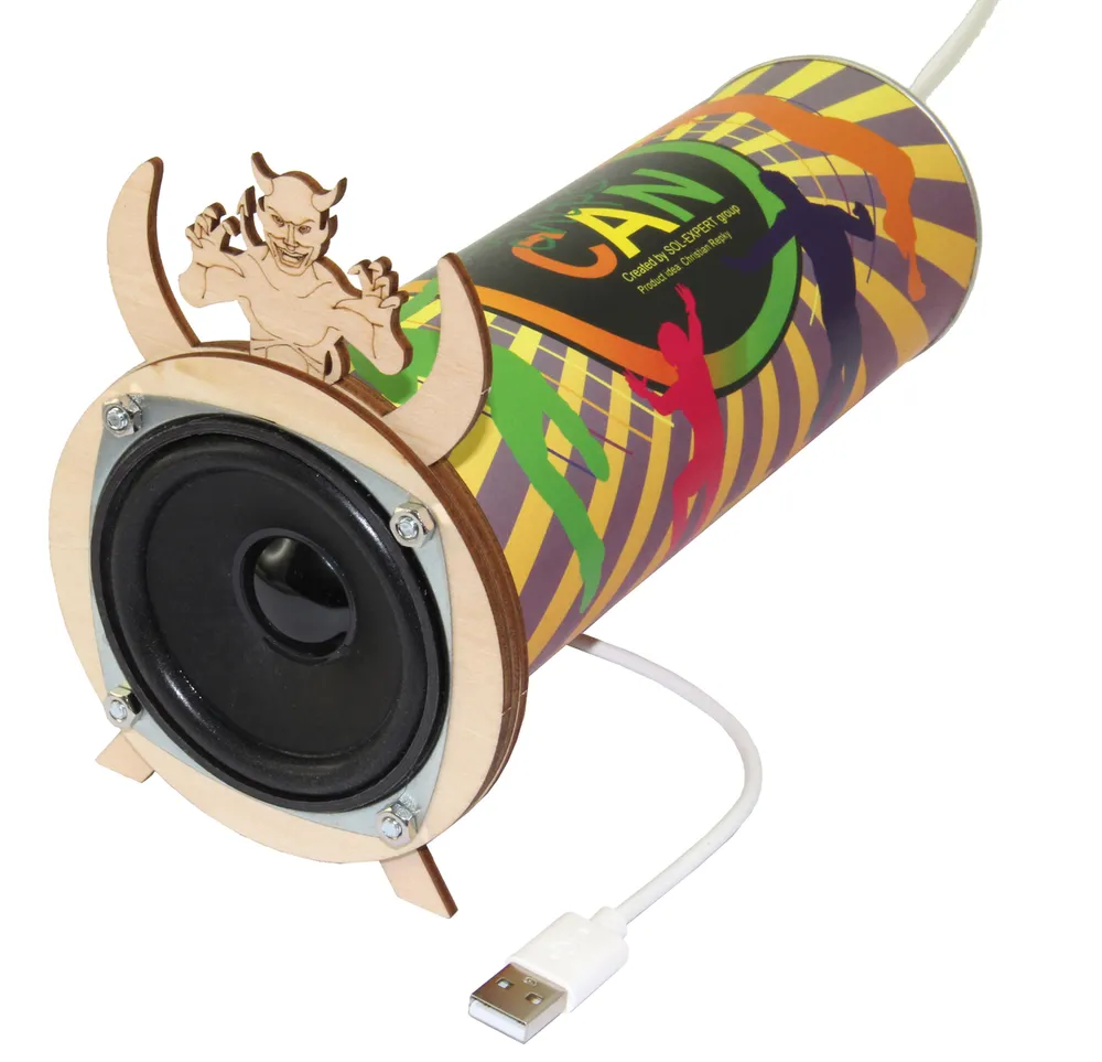 SOL-EXPERT Lötbausatz Bluetooth-Chipsdosen-Soundbox, 29000