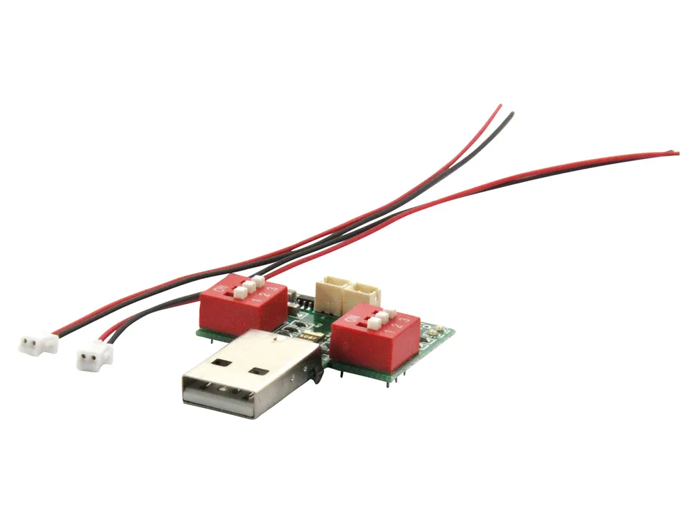 SOL-EXPERT USB-Lipo-Lader mit 2 separaten Ausgängen, 20...370 mA