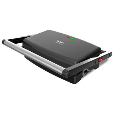Kontaktgrill Solac S96804200 1500 W Antihaft Schwarz Edelstahl Kontaktgrill Solac S96804200 1500 W Antihaft Schwarz Edelstahl