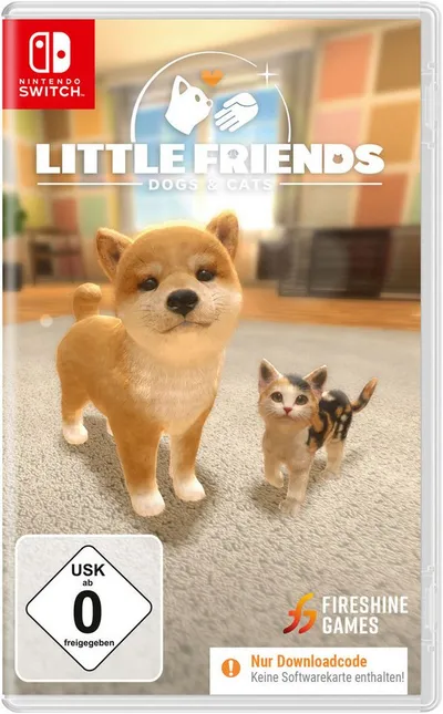 Little Friends: Dogs & Cats - Code in a box - [Nintendo Switch] Nintendo Switch