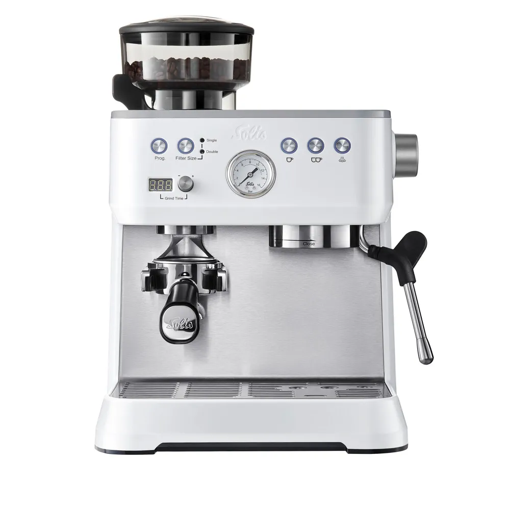 PERFETTA weiß (Typ 1019) Siebträger-Espressomaschine