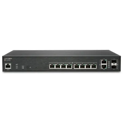 SonicWall SWS12-10FPOE Managed Switch L2 10 RJ45 Ports Gigabit PoE + 2 SFP