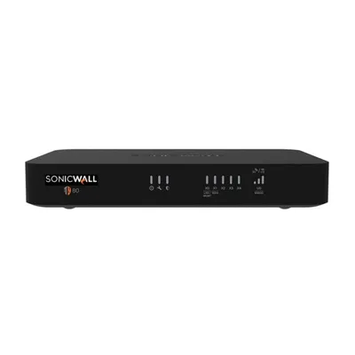 SonicWall TZ80 Firewall 4 Gigabit-Ethernet-Ports 0,75 Gbit/s kompaktes Design