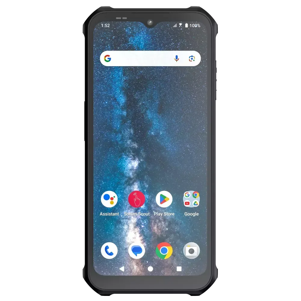 XP400 5G, 128GB, Schwarz Smartphone