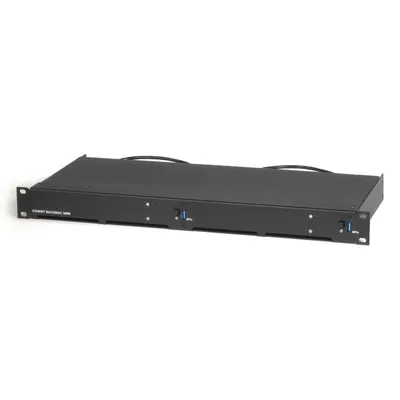 Sonnet RackMac mini Montageset für 1U-Rack, Schwarz