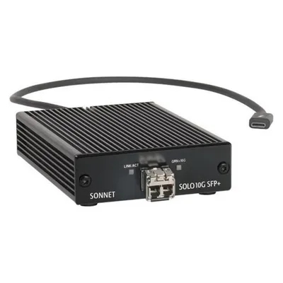 Netzwerkkarte Sonnet Solo10G SFP+ Thunderbolt 3 Glasfaser 10 Gbit/s