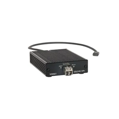 Netzwerkkarte Sonnet Solo10G SFP+ Thunderbolt 3 Glasfaser 10 Gbit/s