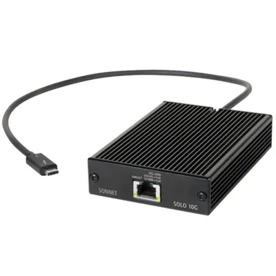 Netzwerkkarte Sonnet SOLO10G-TB3 Thunderbolt 3 10 Gbit/s Ethernet Schwarz