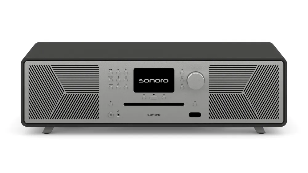 All-In-One Audiosystem Meisterstück (Gen.2) graphit (matt) - silber