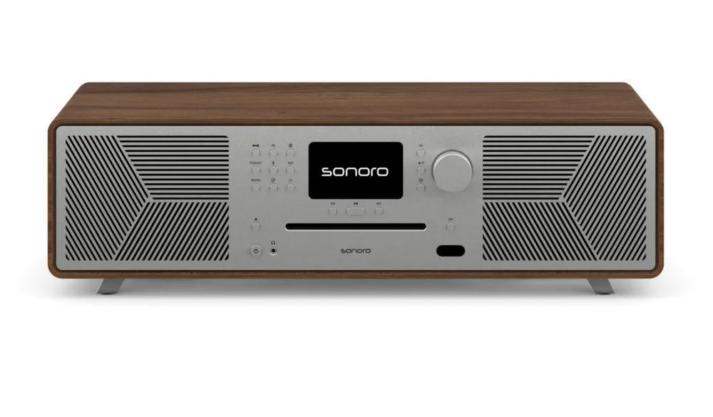 All-In-One Audiosystem Meisterstück (Gen.2) walnuss - silber