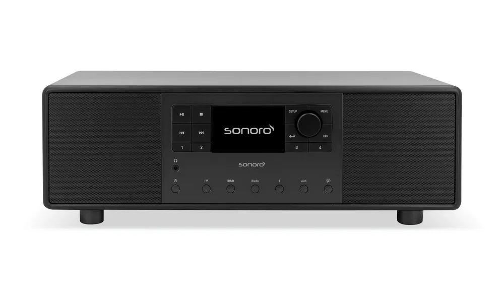 DAB+ Radio PRIMUS SO-3410-100-MBB schwarz matt - schwarz