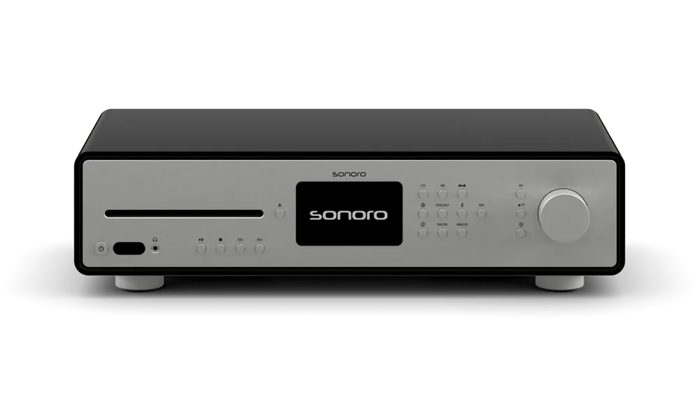 Hi-Res Audio Internet-Receiver MAESTRO Quantum schwarz/hochglanz silber