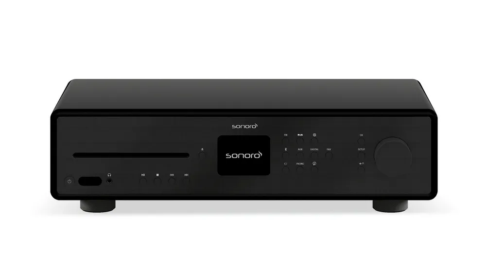 HiFi-CD-Receiver MAESTRO SO-10100-100 schwarz matt - schwarz