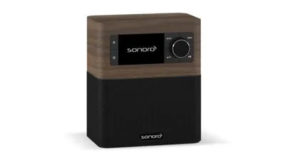 Stream SO-4110-101-WB walnuss/schwarz DAB+ Internetradio