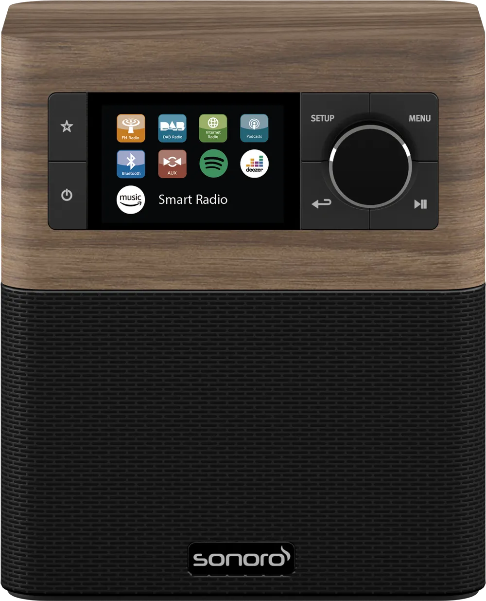 STREAM walnuss schwarz DAB+ Internetradio