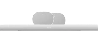 Sonos Arc Ultra + 2x Sonos Era 300 Weiß