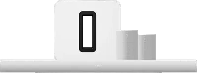 Sonos Arc Ultra + Era 100 Heimkino-Set Weiß