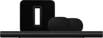 Sonos Arc Ultra + Era 300 Heimkino-Set Schwarz