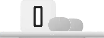 Sonos Arc Ultra + Era 300 Heimkino-Set Weiß