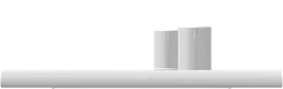 Sonos Arc Ultra Weiß + Era 100 SL Doppelpack Weiß